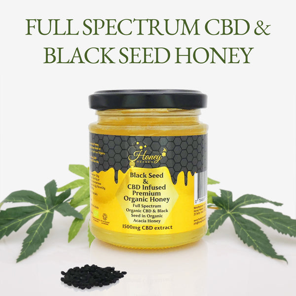 Black Seed & CBD Infused Premium Organic Honey